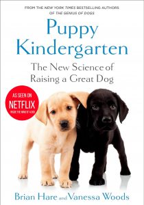 The cover of the book "Puppy Kindergarten."